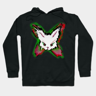 Graffiti Cat Bunny Hoodie